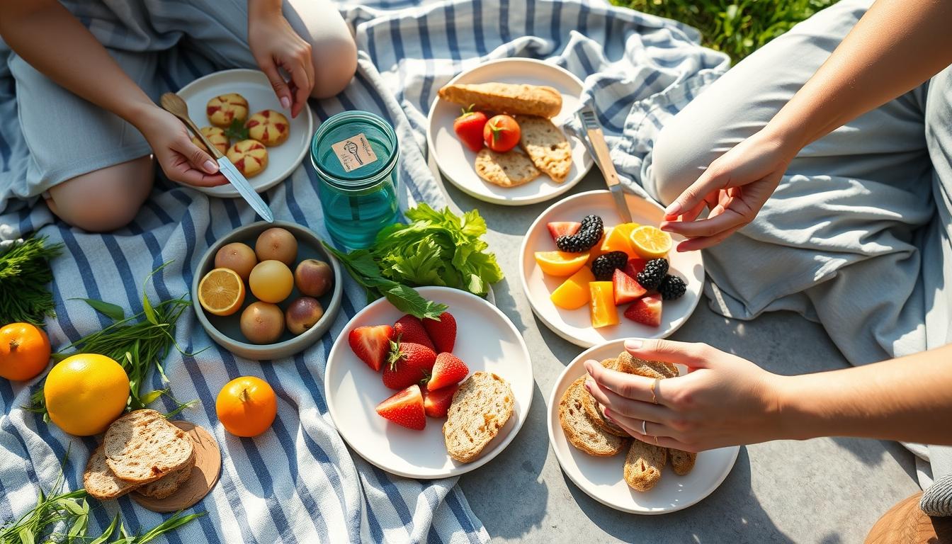 Comforting family dinner served at home